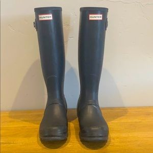 Navy Original Hunter Boots